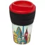 Brite-Americano® tyre 350 ml insulated tumbler, Silicone, Red