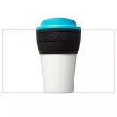 Brite-Americano® tyre 350 ml insulated tumbler, Silicone, Aqua