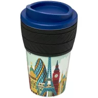   Brite-Americano® tyre 350 ml insulated tumbler, Silicone, Mid Blue