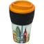 Brite-Americano® tyre 350 ml insulated tumbler, Silicone, Orange
