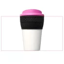 Brite-Americano® tyre 350 ml insulated tumbler, Silicone, Pink