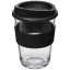 Americano® Cortado 300 ml tumbler with grip, SAN, PP Plastic/HDPE, Silicone, solid black