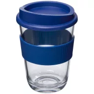   Americano® Cortado 300 ml tumbler with grip, SAN, PP Plastic/HDPE, Silicone, Blue