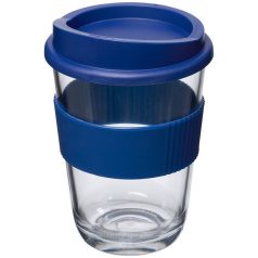   Americano® Cortado 300 ml tumbler with grip, SAN, PP Plastic/HDPE, Silicone, Blue