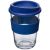 Americano® Cortado 300 ml tumbler with grip, SAN, PP Plastic/HDPE, Silicone, Blue