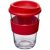 Americano® Cortado 300 ml tumbler with grip, SAN, PP Plastic/HDPE, Silicone, Red