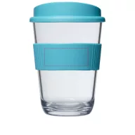   Americano® Cortado 300 ml tumbler with grip, SAN, PP Plastic/HDPE, Silicone, Aqua