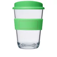   Americano® Cortado 300 ml tumbler with grip, SAN, PP Plastic/HDPE, Silicone, Green