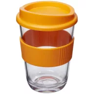   Americano® Cortado 300 ml tumbler with grip, SAN, PP Plastic/HDPE, Silicone, Orange
