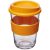 Americano® Cortado 300 ml tumbler with grip, SAN, PP Plastic/HDPE, Silicone, Orange