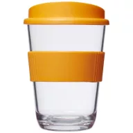  Americano® Cortado 300 ml tumbler with grip, SAN, PP Plastic/HDPE, Silicone, Orange