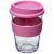 Americano® Cortado 300 ml tumbler with grip, SAN, PP Plastic/HDPE, Silicone, Pink