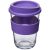 Americano® Cortado 300 ml tumbler with grip, SAN, PP Plastic/HDPE, Silicone, Purple