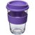 Americano® Cortado 300 ml tumbler with grip, SAN, PP Plastic/HDPE, Silicone, Purple