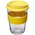 Americano® Cortado 300 ml tumbler with grip, SAN, PP Plastic/HDPE, Silicone, Yellow