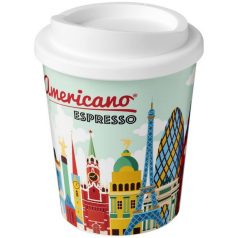   Brite-Americano® Espresso 250 ml insulated tumbler, PP Plastic, White