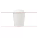 Brite-Americano® Espresso 250 ml insulated tumbler, PP Plastic, White