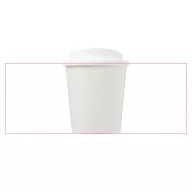   Brite-Americano® Espresso 250 ml insulated tumbler, PP Plastic, White