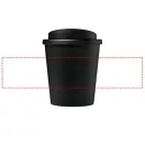 Americano® Espresso 250 ml insulated tumbler, PP Plastic,  solid black