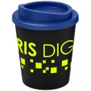 Americano® Espresso 250 ml insulated tumbler, PP Plastic,  solid black,Blue