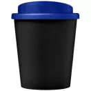 Americano® Espresso 250 ml insulated tumbler, PP Plastic,  solid black,Blue