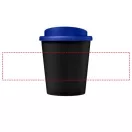 Americano® Espresso 250 ml insulated tumbler, PP Plastic,  solid black,Blue