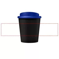   Americano® Espresso 250 ml insulated tumbler, PP Plastic,  solid black,Blue