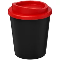   Americano® Espresso 250 ml insulated tumbler, PP Plastic, solid black, Red  
