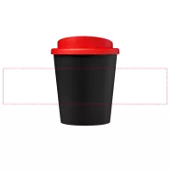  Americano® Espresso 250 ml insulated tumbler, PP Plastic, solid black, Red  