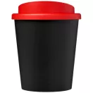 Americano® Espresso 250 ml insulated tumbler, PP Plastic, solid black, Red  