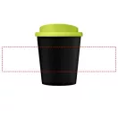 Americano® Espresso 250 ml insulated tumbler, PP Plastic,  solid black,Lime  