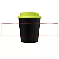   Americano® Espresso 250 ml insulated tumbler, PP Plastic,  solid black,Lime  