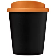   Americano® Espresso 250 ml insulated tumbler, PP Plastic,  solid black,Orange  