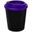Americano® Espresso 250 ml insulated tumbler, PP Plastic,  solid black,Purple  