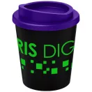 Americano® Espresso 250 ml insulated tumbler, PP Plastic,  solid black,Purple  