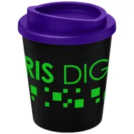   Americano® Espresso 250 ml insulated tumbler, PP Plastic,  solid black,Purple  