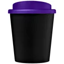 Americano® Espresso 250 ml insulated tumbler, PP Plastic,  solid black,Purple  