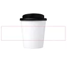 Americano® Espresso 250 ml insulated tumbler, PP Plastic, White, solid black