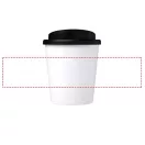 Americano® Espresso 250 ml insulated tumbler, PP Plastic, White, solid black