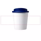 Americano® Espresso 250 ml insulated tumbler, PP Plastic, White,Blue