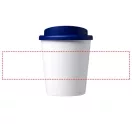 Americano® Espresso 250 ml insulated tumbler, PP Plastic, White,Blue