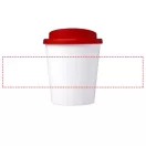 Americano® Espresso 250 ml insulated tumbler, PP Plastic, White,Red  