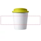 Americano® Espresso 250 ml insulated tumbler, PP Plastic, White,Lime green