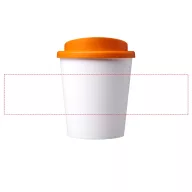   Americano® Espresso 250 ml insulated tumbler, PP Plastic, White,Orange  