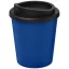 Americano® Espresso 250 ml insulated tumbler, PP Plastic, Blue, solid black