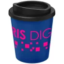 Americano® Espresso 250 ml insulated tumbler, PP Plastic, Blue, solid black