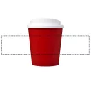 Americano® Espresso 250 ml insulated tumbler, PP Plastic, Red,White