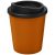 Americano® Espresso 250 ml insulated tumbler, PP Plastic, Orange, solid black