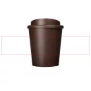 Americano® Espresso 250 ml insulated tumbler, PP Plastic, Brown