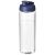 H2O Vibe 850 ml flip lid sport bottle, PET Plastic, PP Plastic, Transparent,Blue